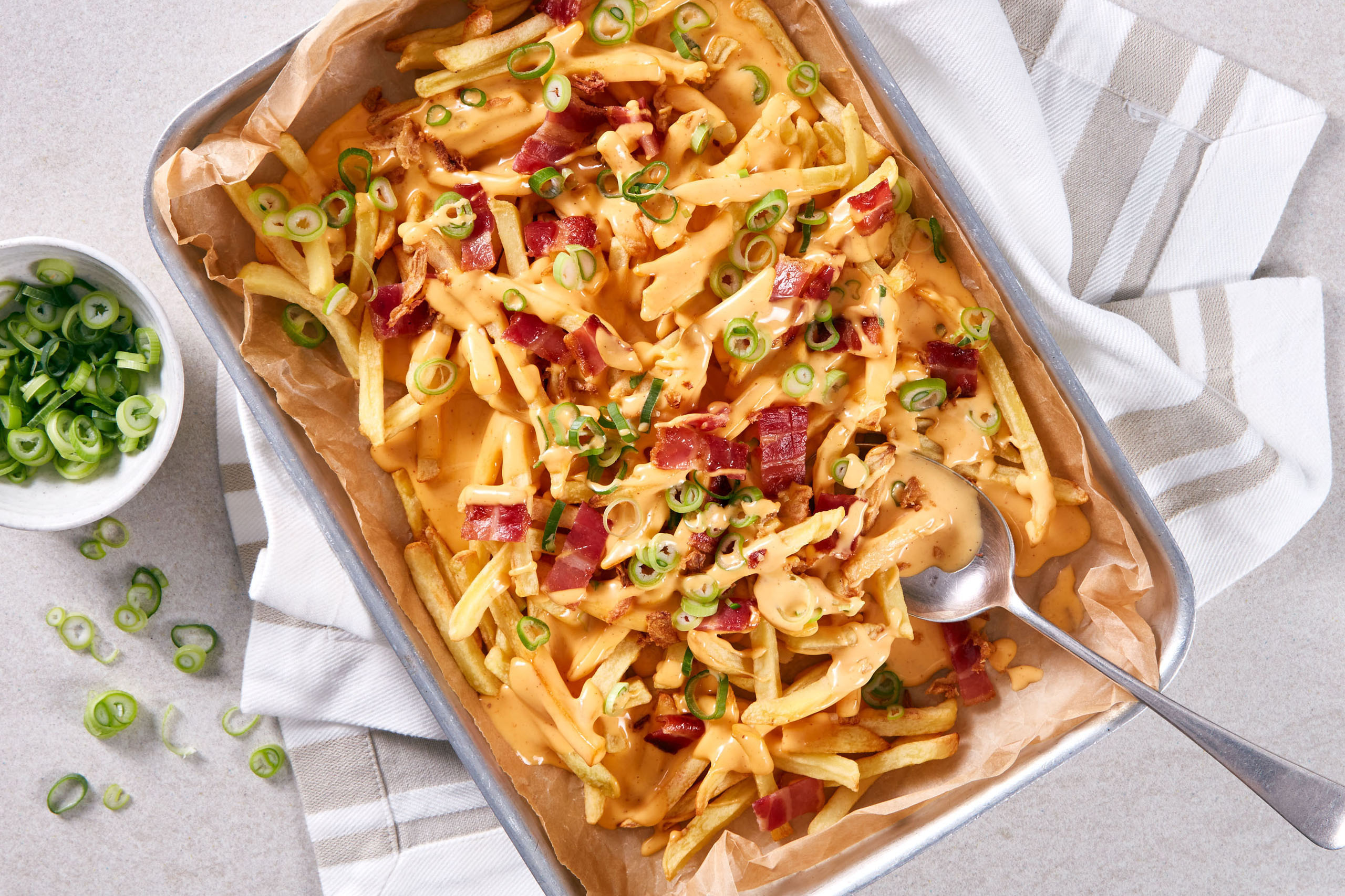 Loaded Cheesy Fries