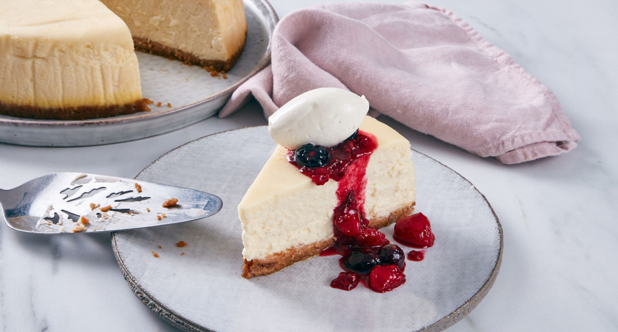 Baked New York Cheesecake