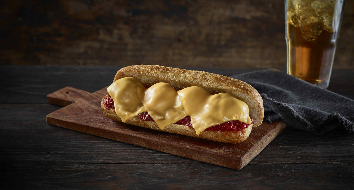 Meatless Meatball Marinara Sub