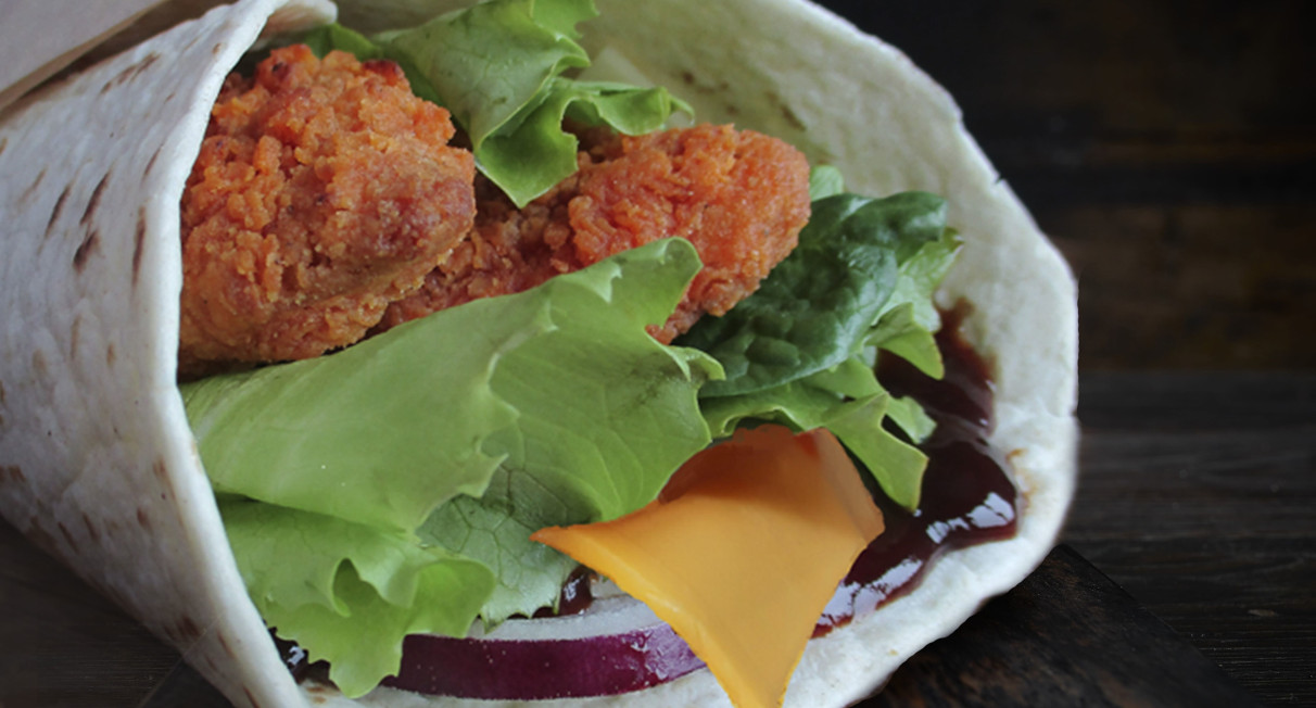 Meat Free BBQ Wrap